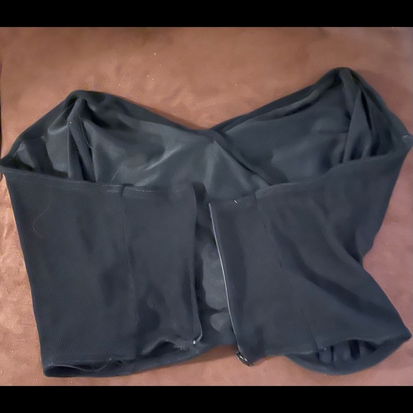 Vintage Arlotta Black Bustier in a Medium or Sz 44-Italy - Picture 2 of 7